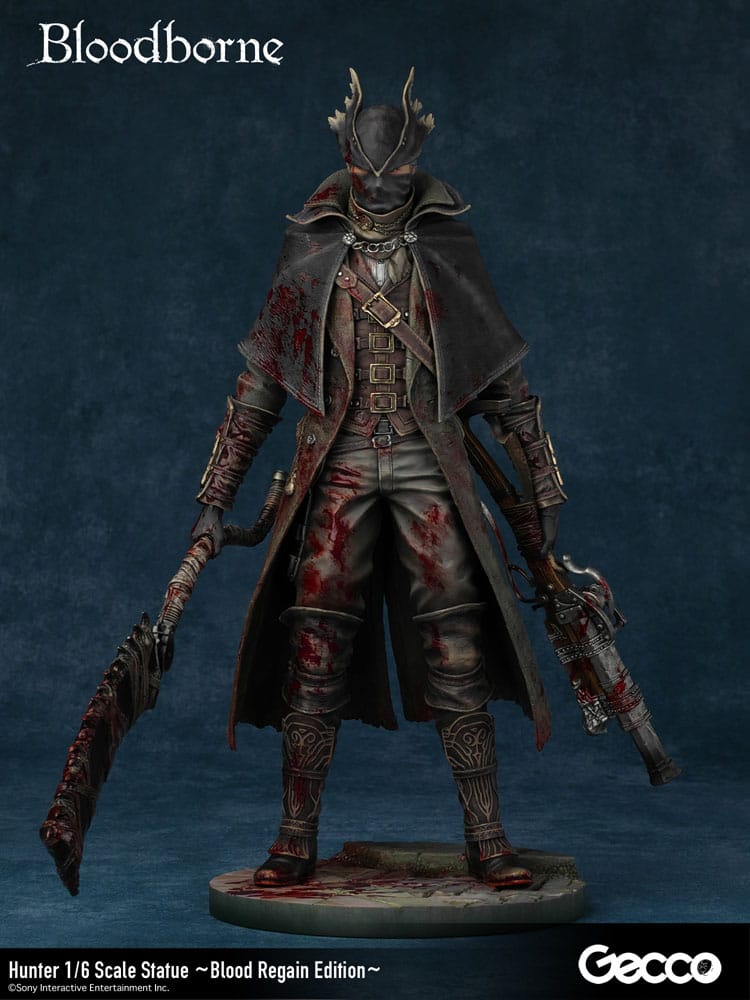 Bloodborne Hunter “Blood Regain” PVC Statue 32 cm by LAB7 Malta, Europe
