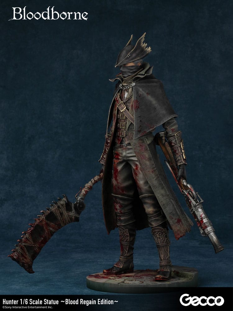 Bloodborne Hunter “Blood Regain” PVC Statue 32 cm by LAB7 Malta, Europe