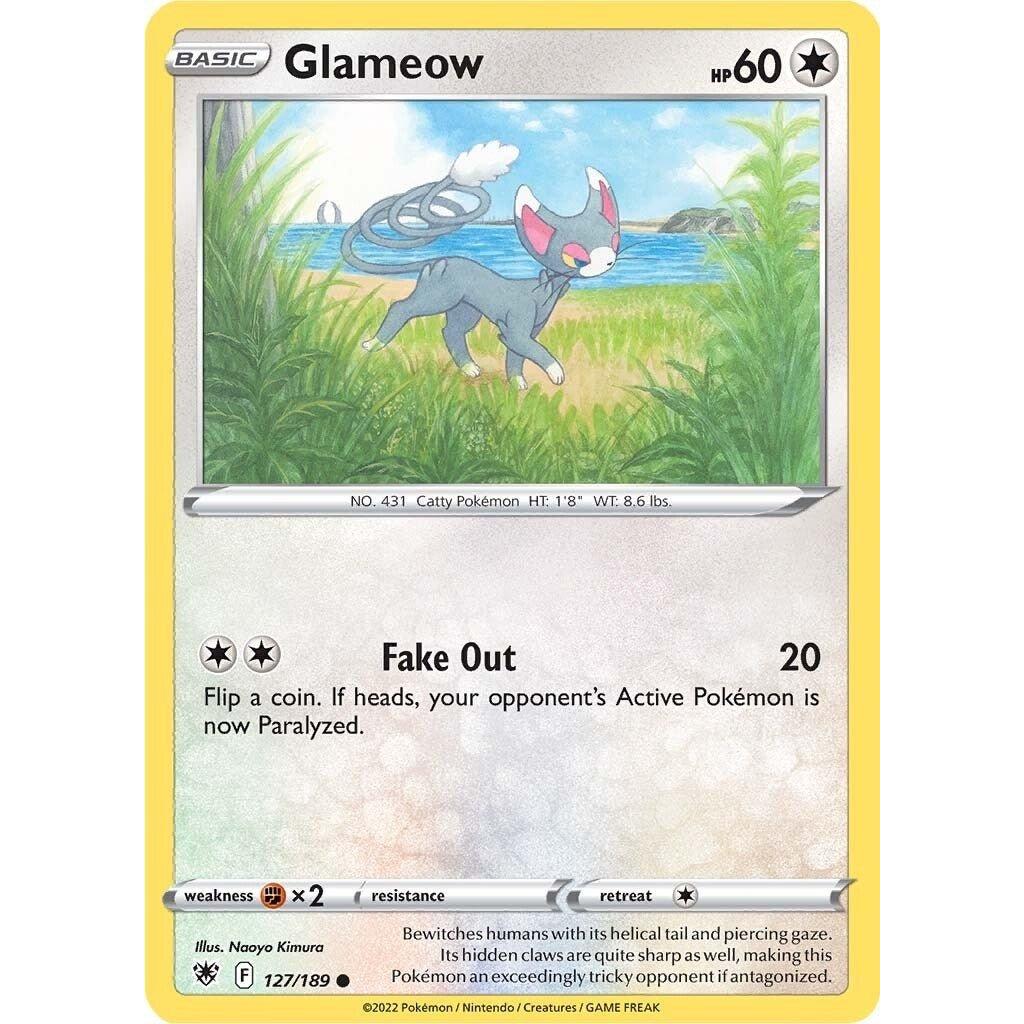 The Pokemon Company Glameow (127/189) (SWSH10: Astral Radiance) by LAB7 Malta, Europe