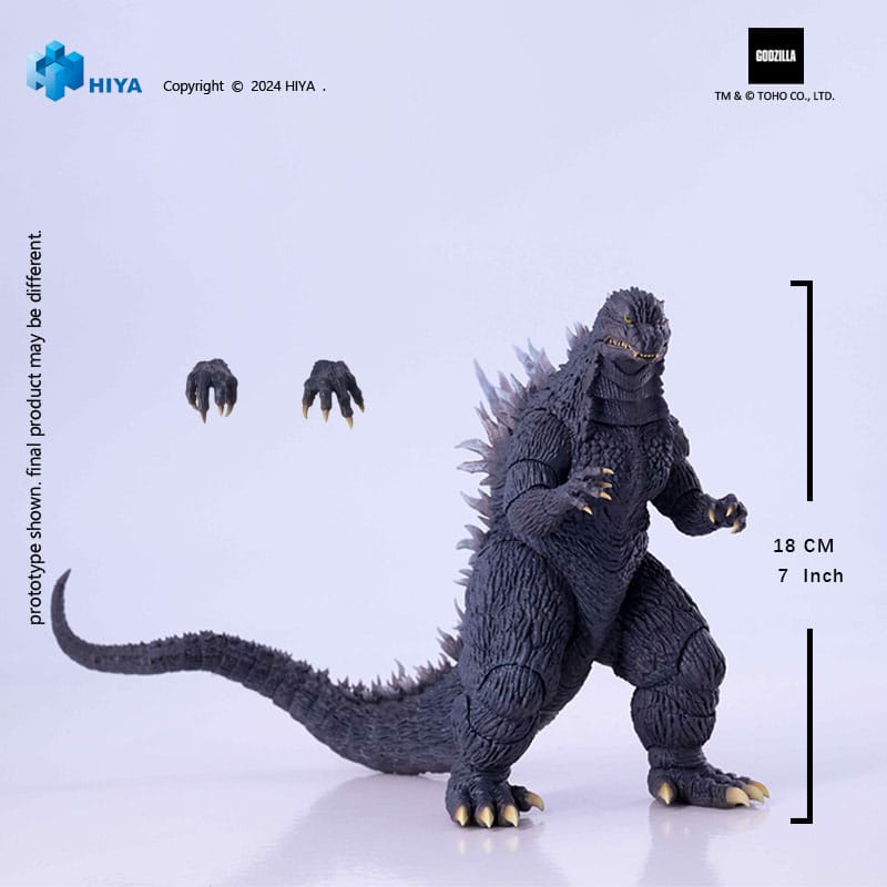 Godzilla vs. Mechagodzilla 2002 Exquisite Basic Action Figure Godzilla 18 cm 6957534204074 by LAB7 Malta, Europe