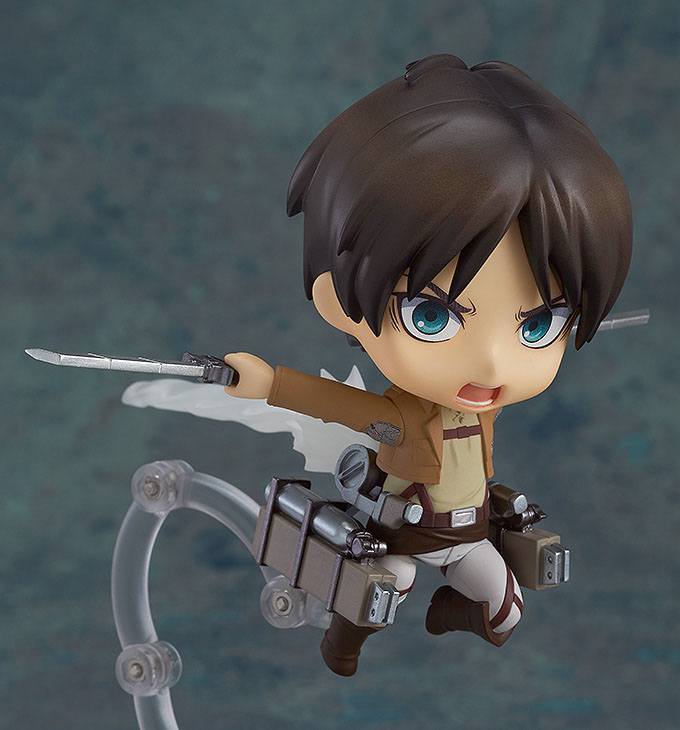 Good Smile Attack on Titan Eren Yeager Nendoroid Figure by LAB7 Malta, Europe