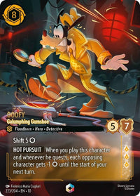 Goofy - Galumphing Gumshoe (Enchanted) (223/204) (Whispers in the Well) in Malta | LAB7