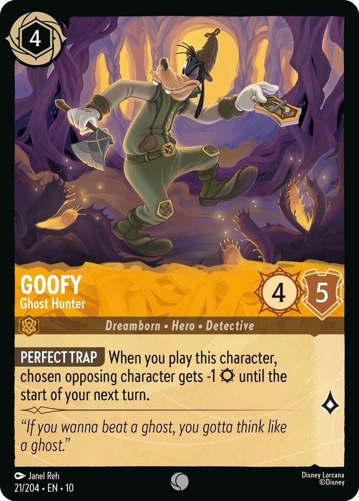 Goofy - Ghost Hunter (21/204) (Whispers in the Well) in Malta | LAB7