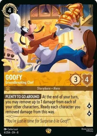 Goofy - Groundbreaking Chef (4/204) (Reign of Jafar) in Malta | LAB7