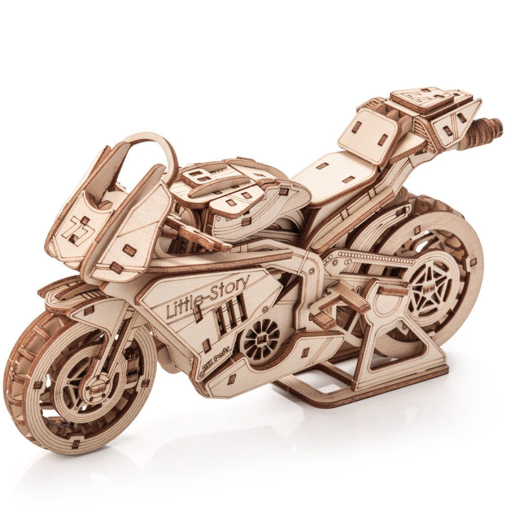 Grand Prix Motorcycle 3D Wooden Puzzle Model in Malta | LAB7