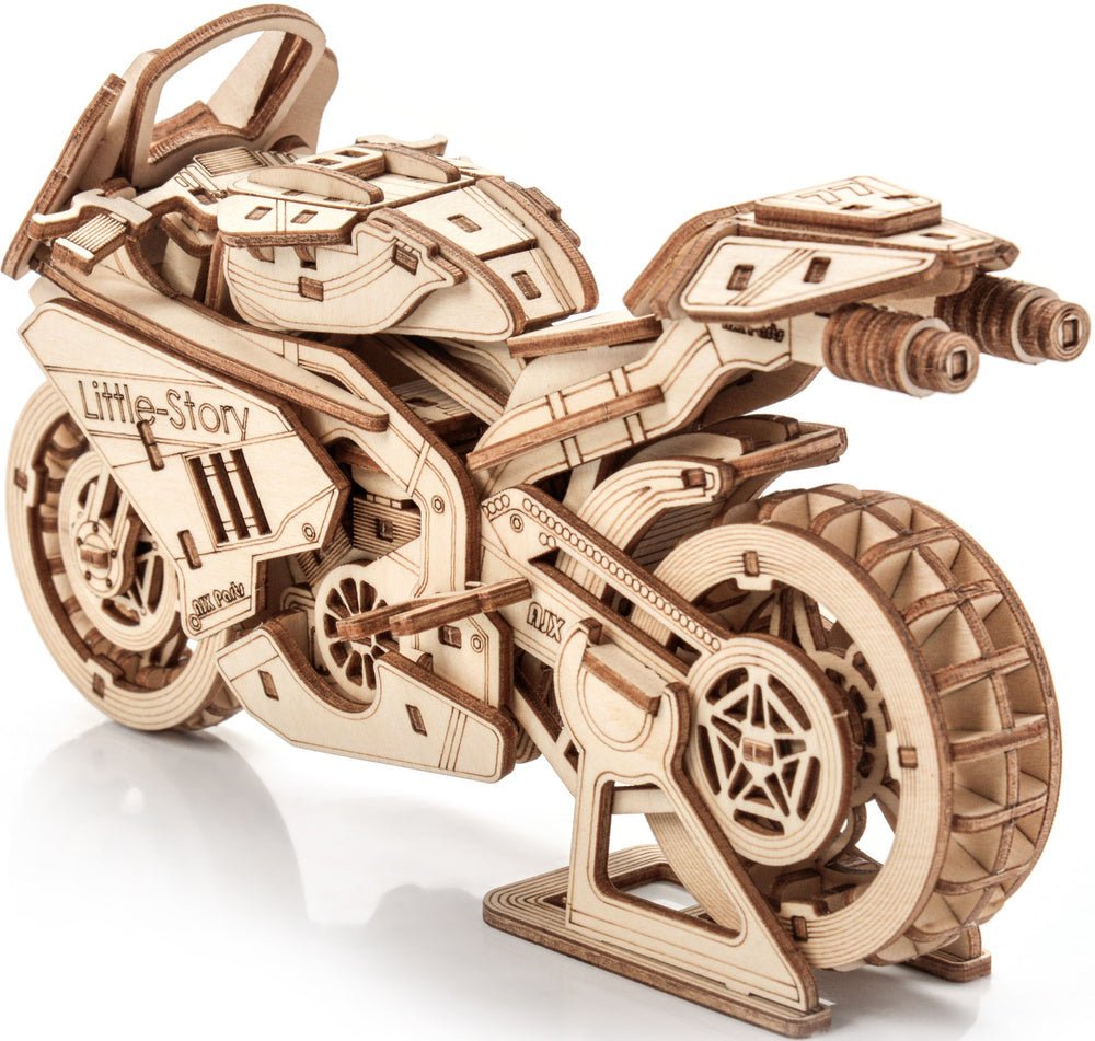 Grand Prix Motorcycle 3D Wooden Puzzle Model in Malta | LAB7