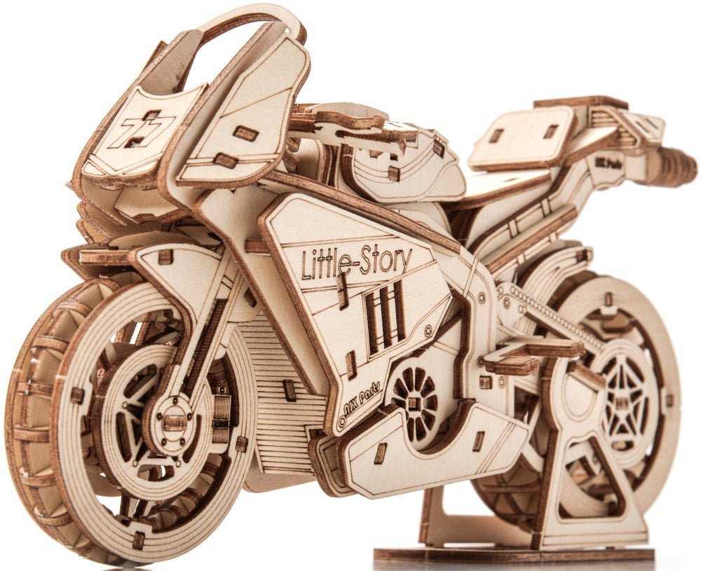 Grand Prix Motorcycle 3D Wooden Puzzle Model in Malta | LAB7