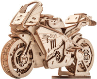 Grand Prix Motorcycle 3D Wooden Puzzle Model in Malta | LAB7
