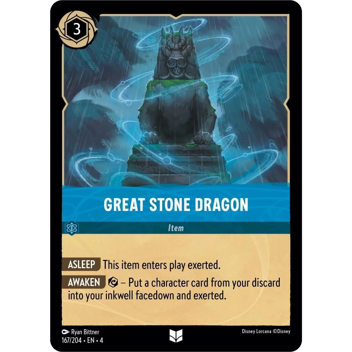 Great Stone Dragon (167/204) (Ursula's Return) in Malta | LAB7