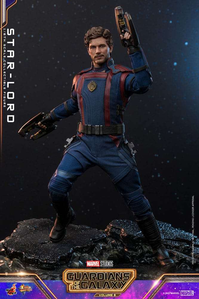 Guardians of the Galaxy Vol. 3 Movie Masterpiece Action Figure 1/6 Star - Lord 31 cm by LAB7 Malta, Europe