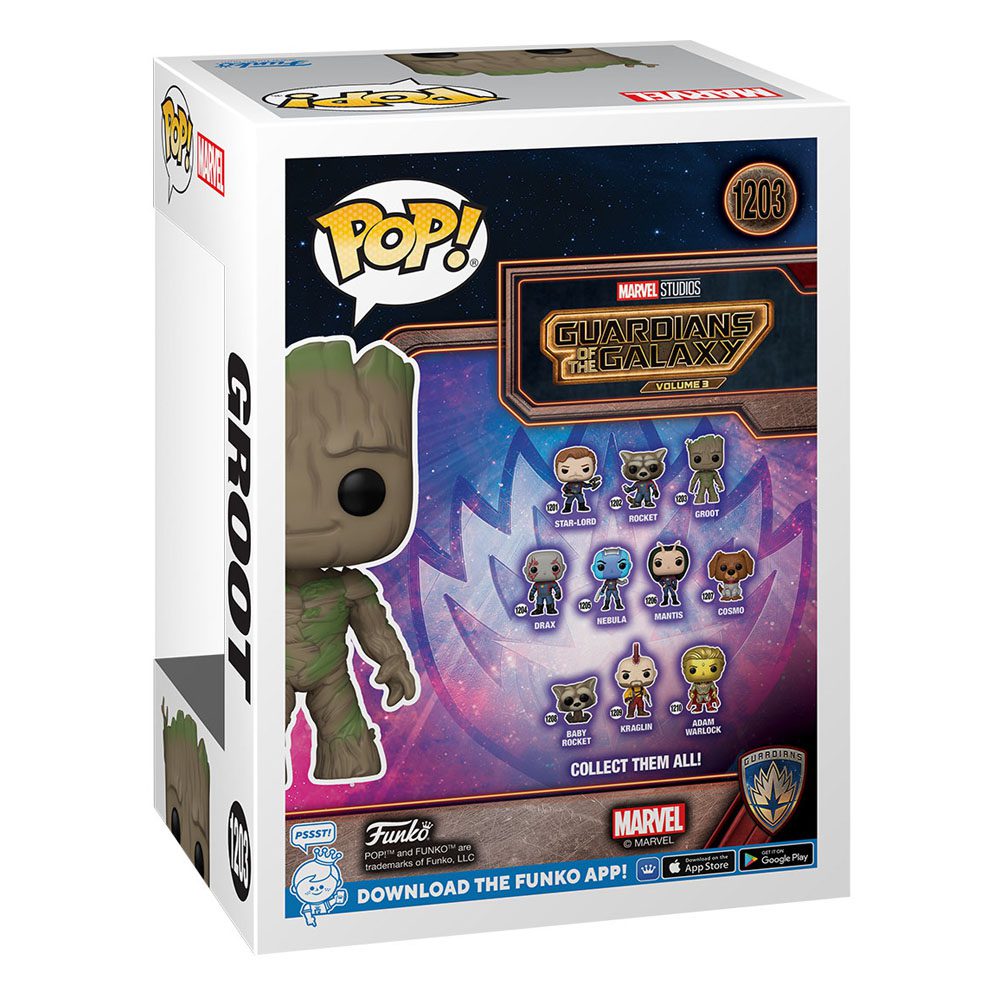Guardians of the Galaxy Vol. 3 POP! Vinyl Figure Groot 1203 by LAB7 Malta, Europe