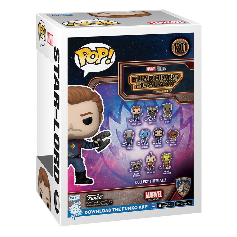 Guardians of the Galaxy Vol. 3 POP! Vinyl Figure Star - Lord 1201 by LAB7 Malta, Europe