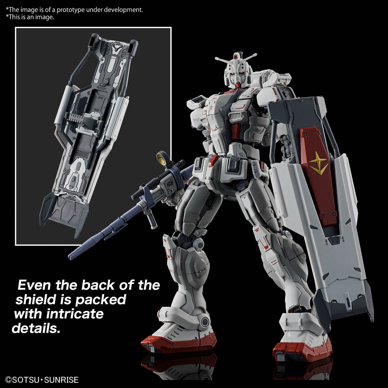 GUNDAM - HG 1/144 Gundam EX (RFV) - Model Kit by LAB7 Malta, Europe