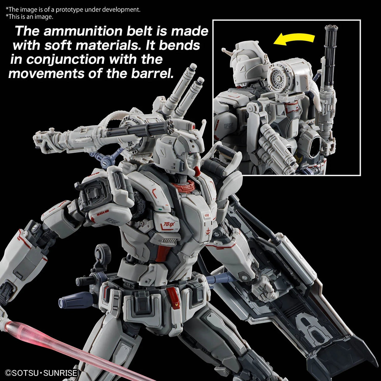 GUNDAM - HG 1/144 Gundam EX (RFV) - Model Kit by LAB7 Malta, Europe
