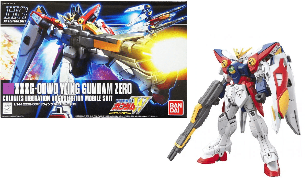 GUNDAM - HGAC Wing Gundam Zero - Model Kit 13cm by LAB7 Malta, Europe