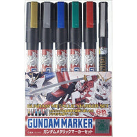Gundam Marker GMS-121 Metallic Set – Model Kit Paint Pens in Malta | LAB7