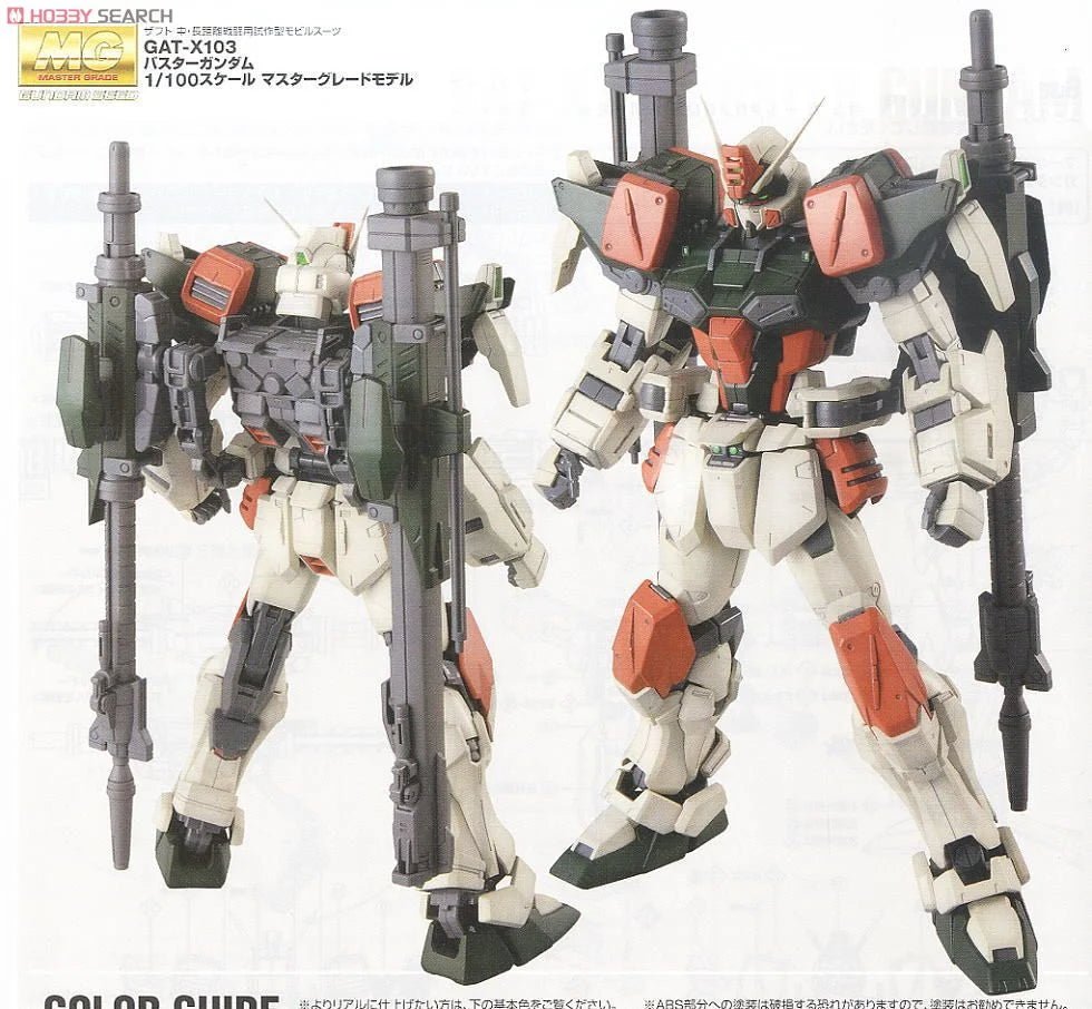 GUNDAM - MG 1/100 Buster Gundam - Model Kit by LAB7 Malta, Europe