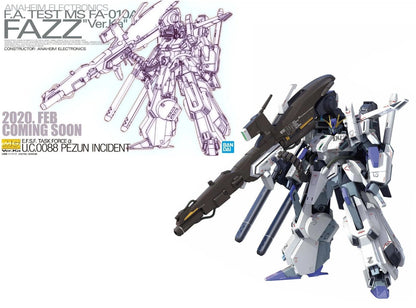 Bandai - Gundam MG 1/100 FAZZ Ver.Ka FA - 010 Master Grade Model Kit
