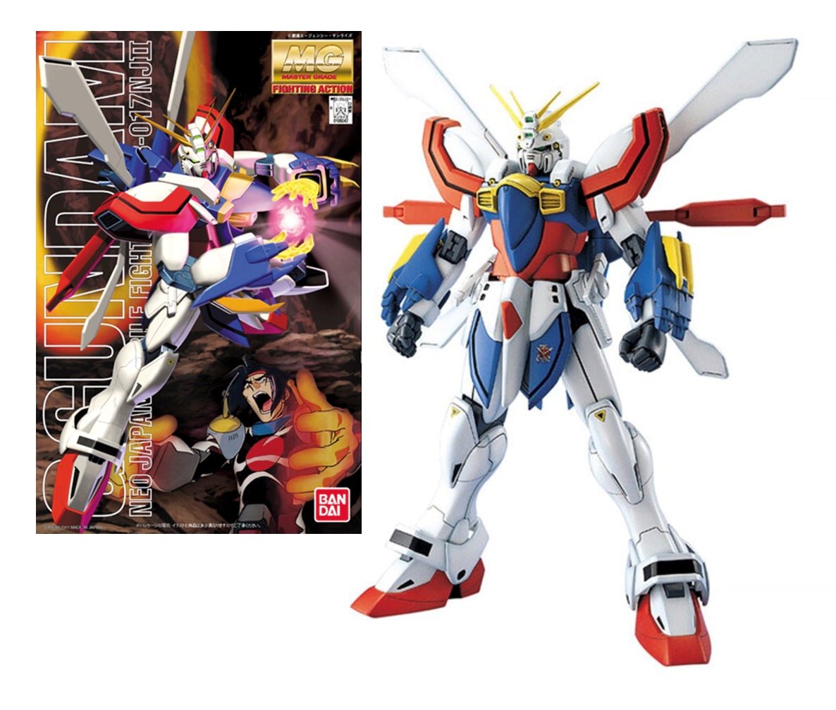 GUNDAM - MG 1/100 GF13 - 017NJ II G Gundam - Model Kit by LAB7 Malta, Europe
