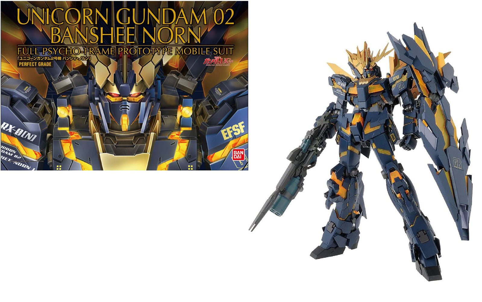 Bandai - GUNDAM - Model Kit - Perfect Grade - Unicorn Banshee Norm 1/60