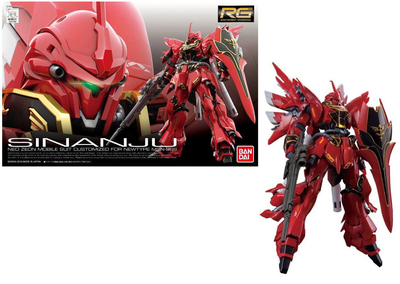 GUNDAM - Model Kit - Real Grade - MSN - 06S Sinanju by LAB7 Malta, Europe