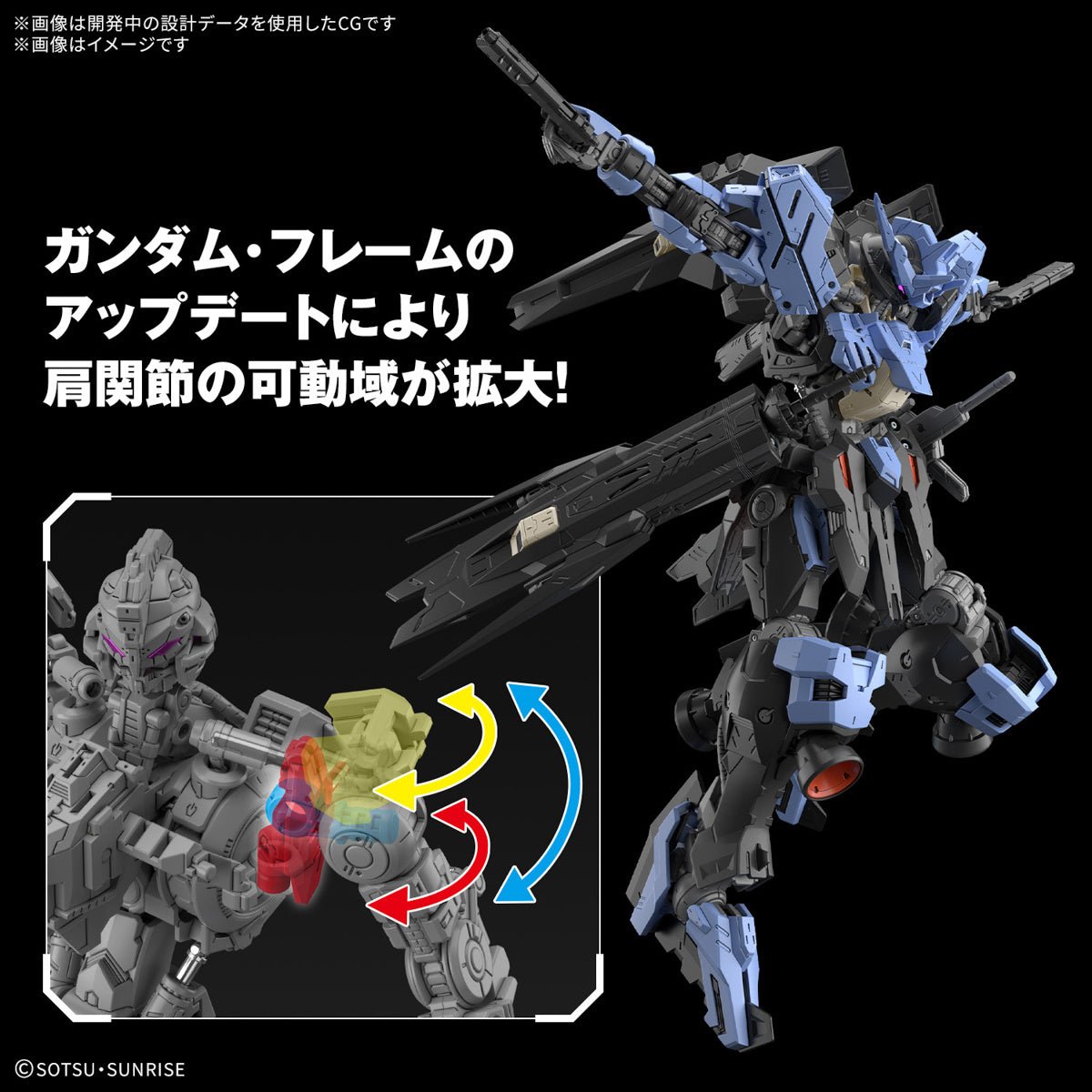 Gundam Vidar MG 1/100 Model Kit – Iron - Blooded Orphans by LAB7 Malta, Europe