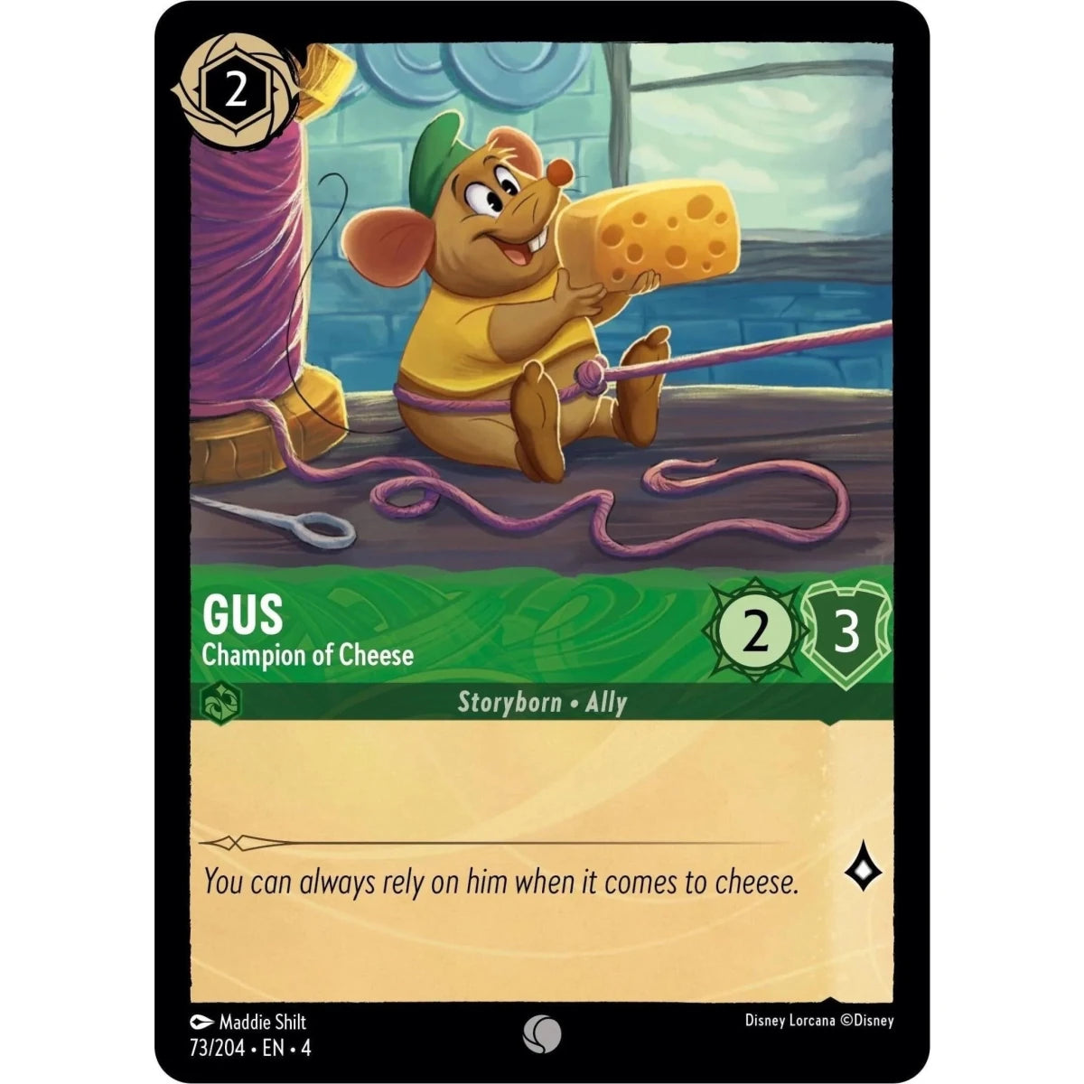 Gus - Champion of Cheese (73/204) (Ursula's Return) in Malta | LAB7