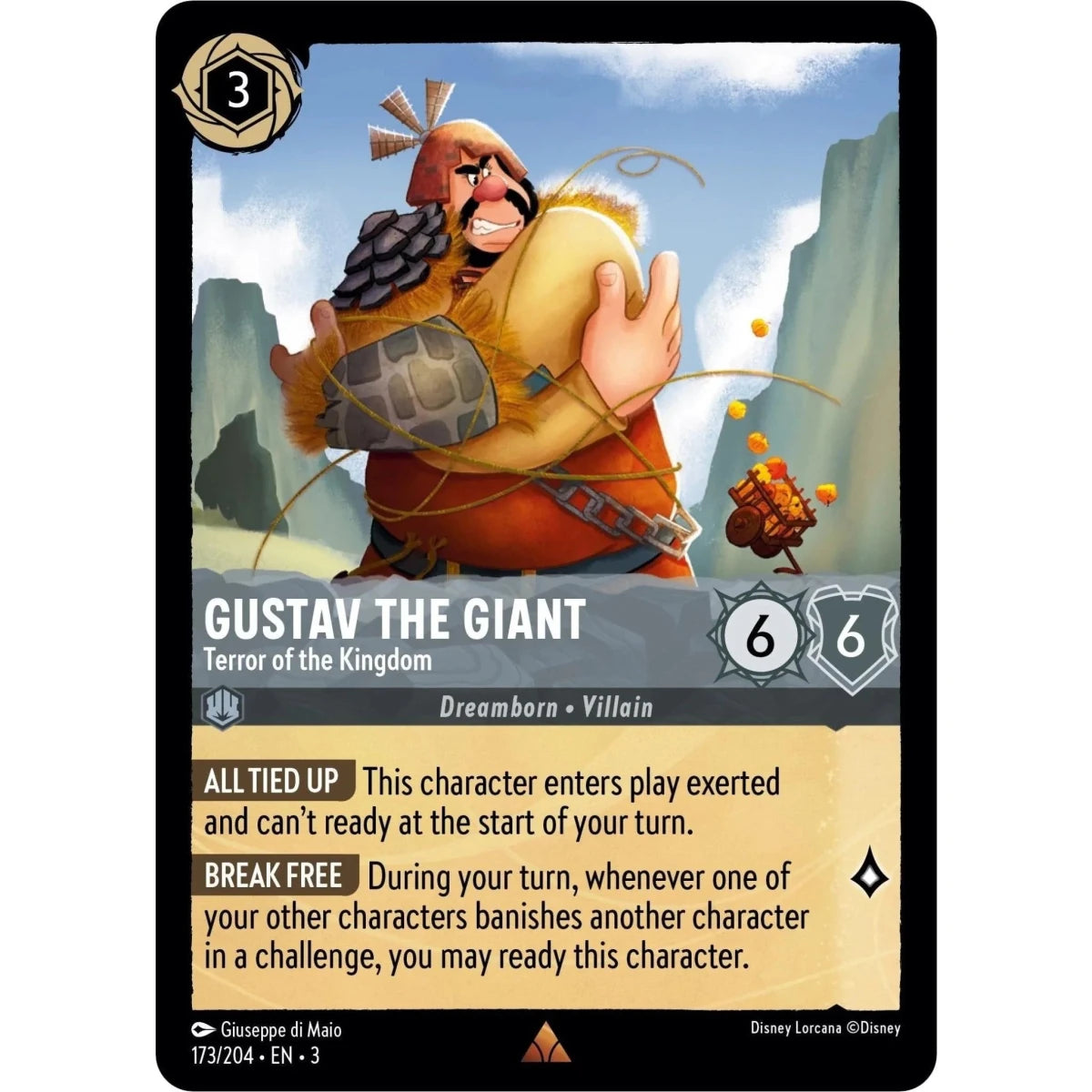 Gustav the Giant - Terror of the Kingdom (173/204) (Into the Inklands) in Malta | LAB7