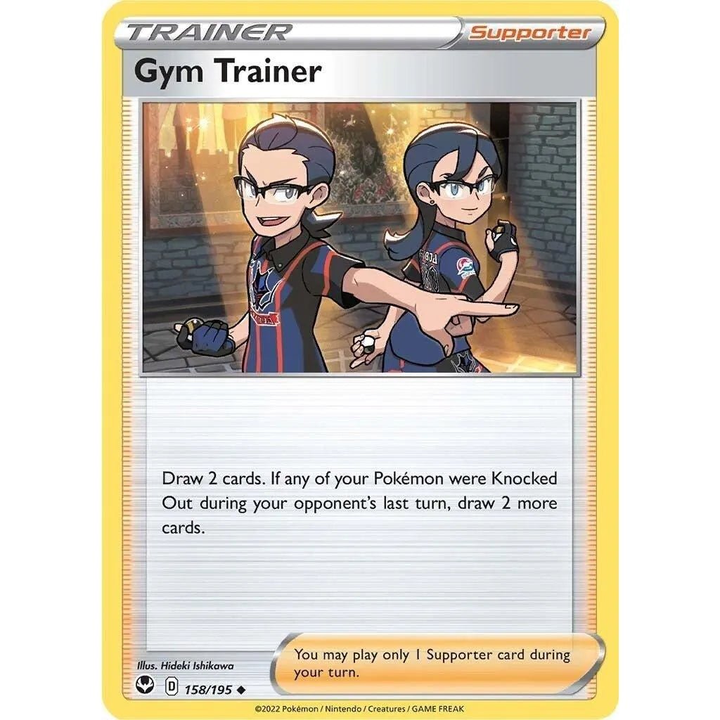 Gym Trainer (158/195) (SWSH12: Silver Tempest) in Malta | LAB7
