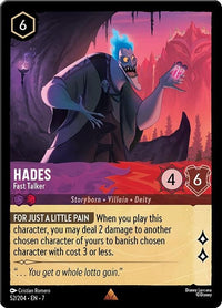 Hades - Fast Talker (52/204) (Archazia's Island) in Malta | LAB7