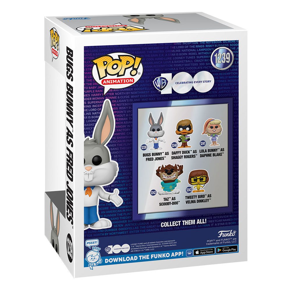 Hanna - Barbera POP! Animation Vinyl Figure Bugs as Fred 1239 by LAB7 Malta, Europe