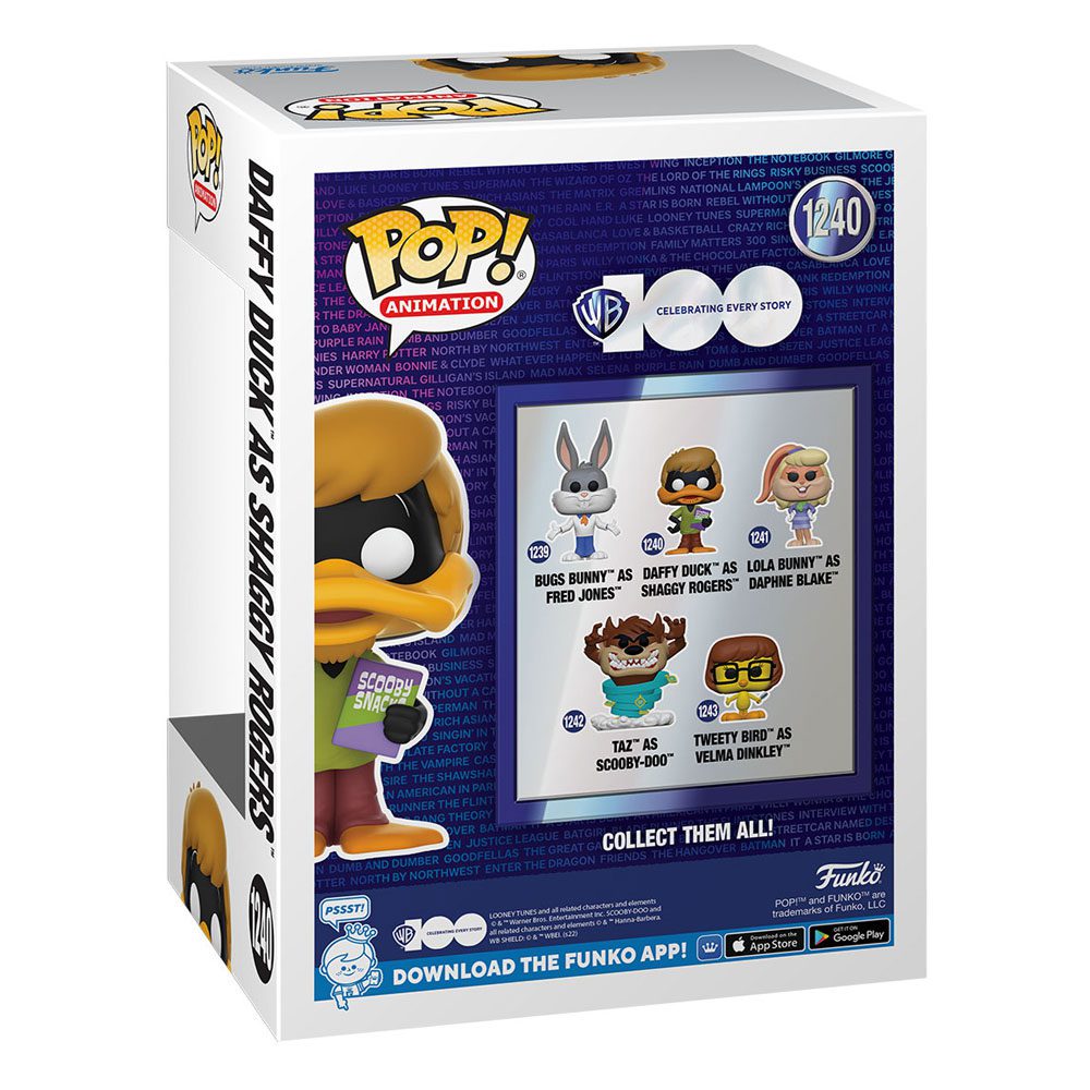 Hanna - Barbera POP! Animation Vinyl Figure Daffy as Shaggy 1240 by LAB7 Malta, Europe