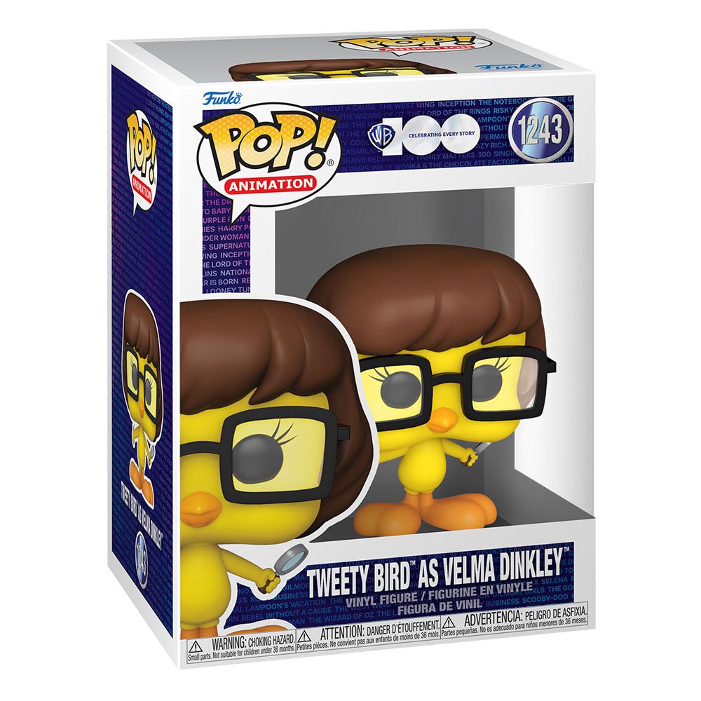 Hanna - Barbera POP! Animation Vinyl Figure Tweety as Velma 1243 by LAB7 Malta, Europe