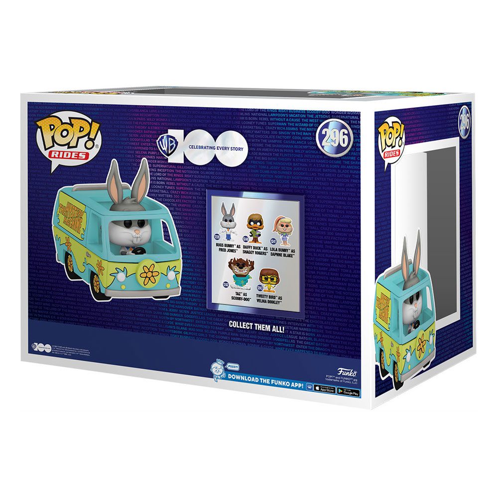 Hanna - Barbera POP! Rides Super Deluxe Vinyl Figure Mystery Machine w/Bugs 296 by LAB7 Malta, Europe