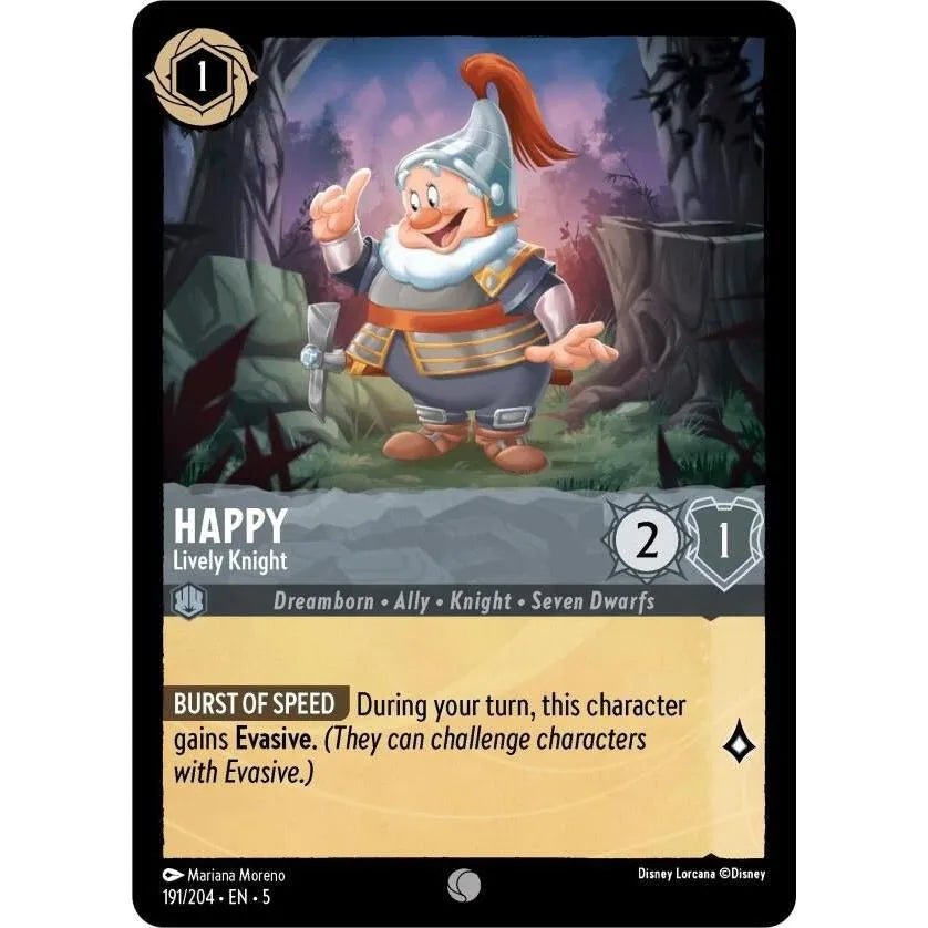 Happy - Lively Knight (191/204) (Shimmering Skies) in Malta | LAB7
