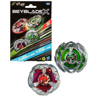 Hasbro Beyblade X Chain Incendio & Arrow Wizard Dual Pack – Takara Tomy Metal Tops in Malta | LAB7