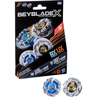Hasbro Beyblade X Cowl Sphinx & Crest Leon Dual Pack – Takara Tomy Metal Tops in Malta | LAB7