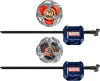 Hasbro Beyblade X Marvel Iron Man & Thanos Dual Pack 4 - 80B 4 - 60P by LAB7 Malta, Europe