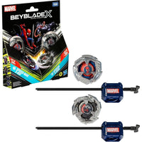 Hasbro Beyblade X Marvel Spider-Man 3-60F & Venom 3-80N Dual Pack in Malta | LAB7