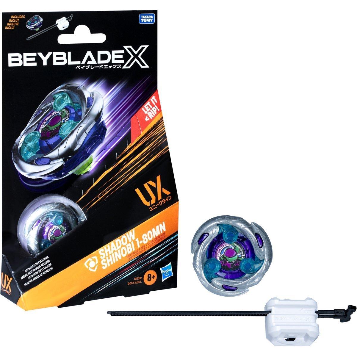 Hasbro Beyblade X Shadow Shinobi 1-80MN UX Starter Pack – Battle Set in Malta | LAB7