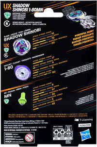Hasbro Beyblade X Shadow Shinobi 1 - 80MN UX Starter Pack – Battle Set by LAB7 Malta, Europe