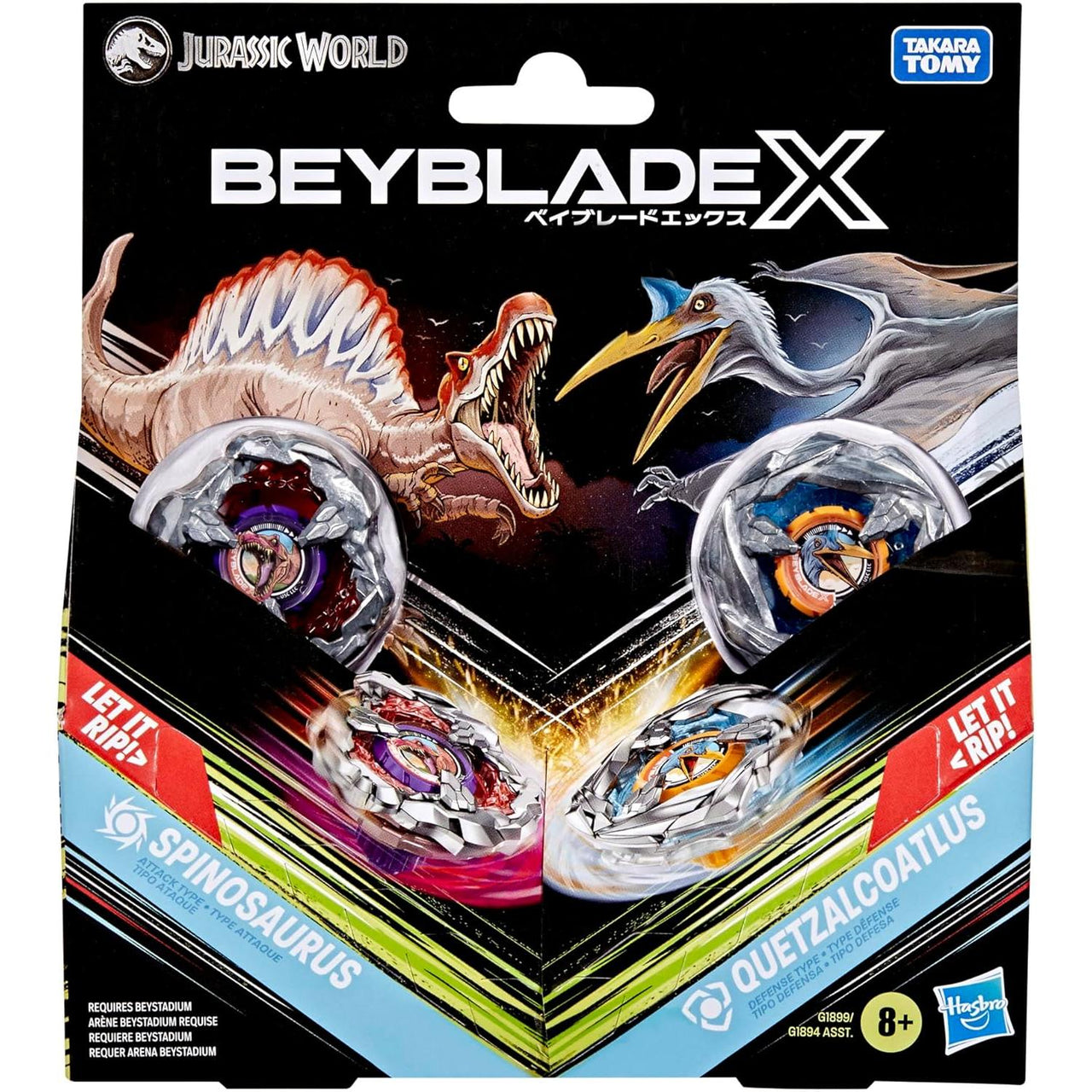 Hasbro Beyblade X Spinosaurus Quetzalcoatlus in Malta | LAB7