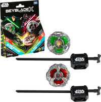 Hasbro Beyblade X Star Wars Luke & Darth Vader Dual Pack 4 - 80B 4 - 60P by LAB7 Malta, Europe