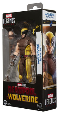 Hasbro Deadpool & Wolverine (2024) Marvel Legends Wolverine (Brown Suit) Action Figure (15cm)