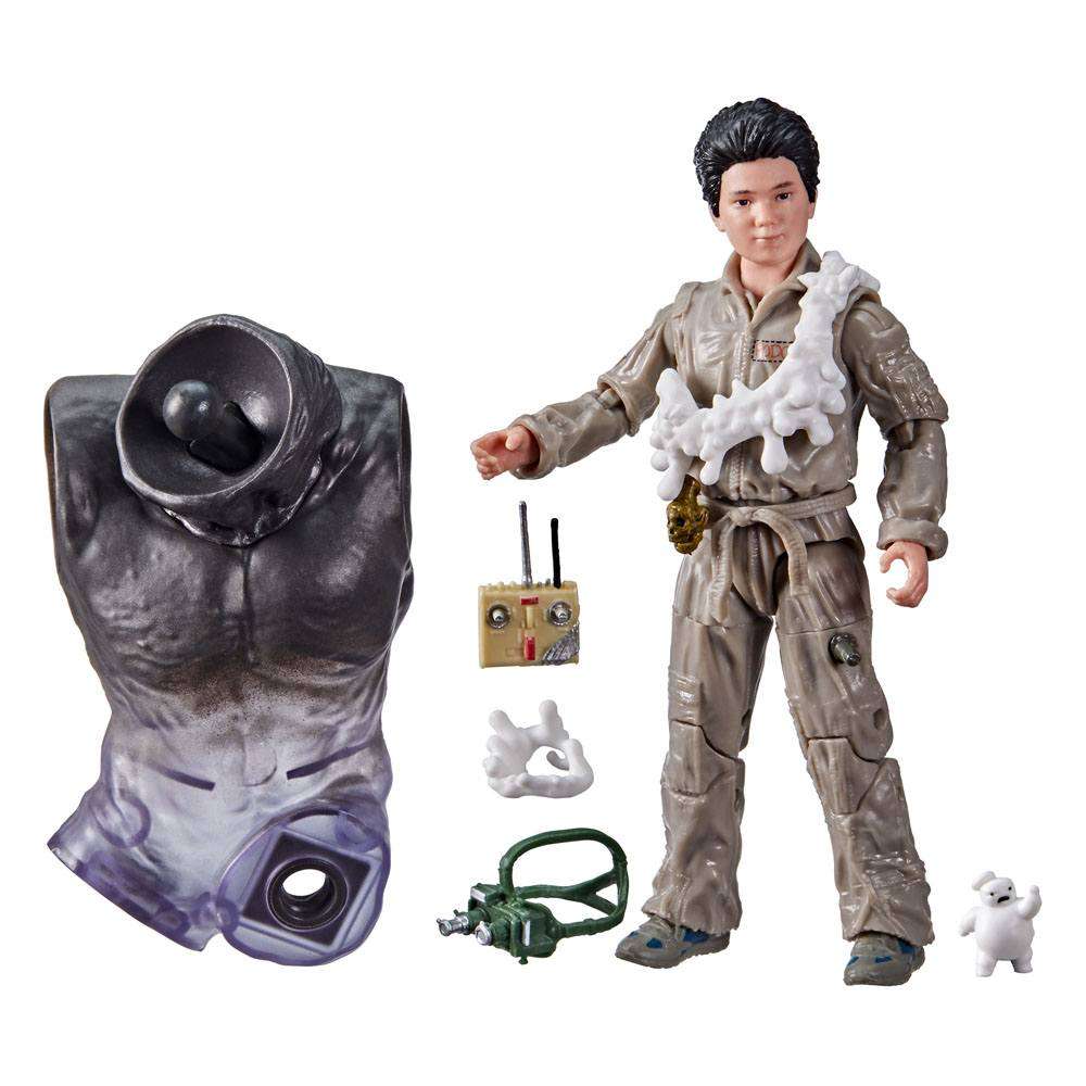 Hasbro Ghostbusters: Afterlife Plasma Series action figure with accessories, build-a-ghost torso, and mini marshmallow man.