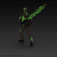 Hasbro Ghostbusters Peter Venkman Plasma Series 6-inch figure with glow-in-the-dark slime effects on uniform and proton wand.
