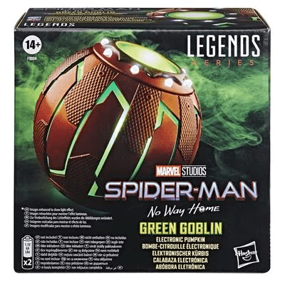 Hasbro Marvel Legends Green Goblin Pumpkin Bomb Replica by LAB7 Malta, Europe