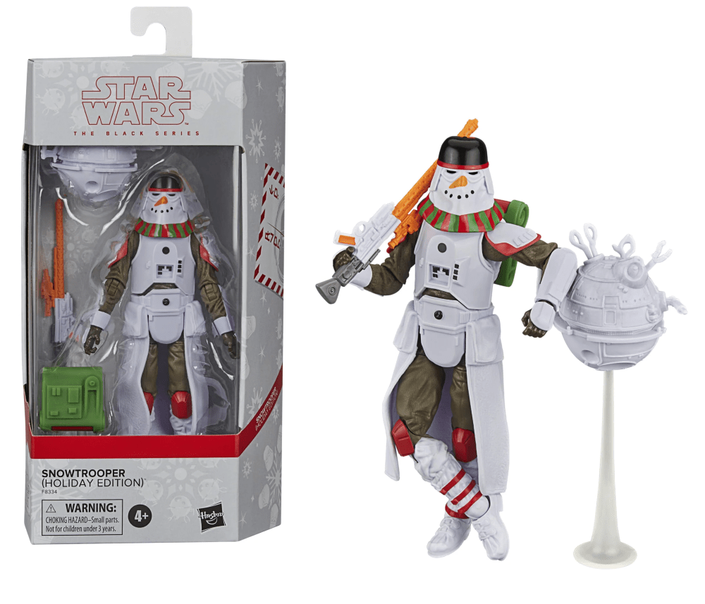 Hasbro Star Wars Snowtrooper Holiday Edition Black Series Figure 15cm by LAB7 Malta, Europe