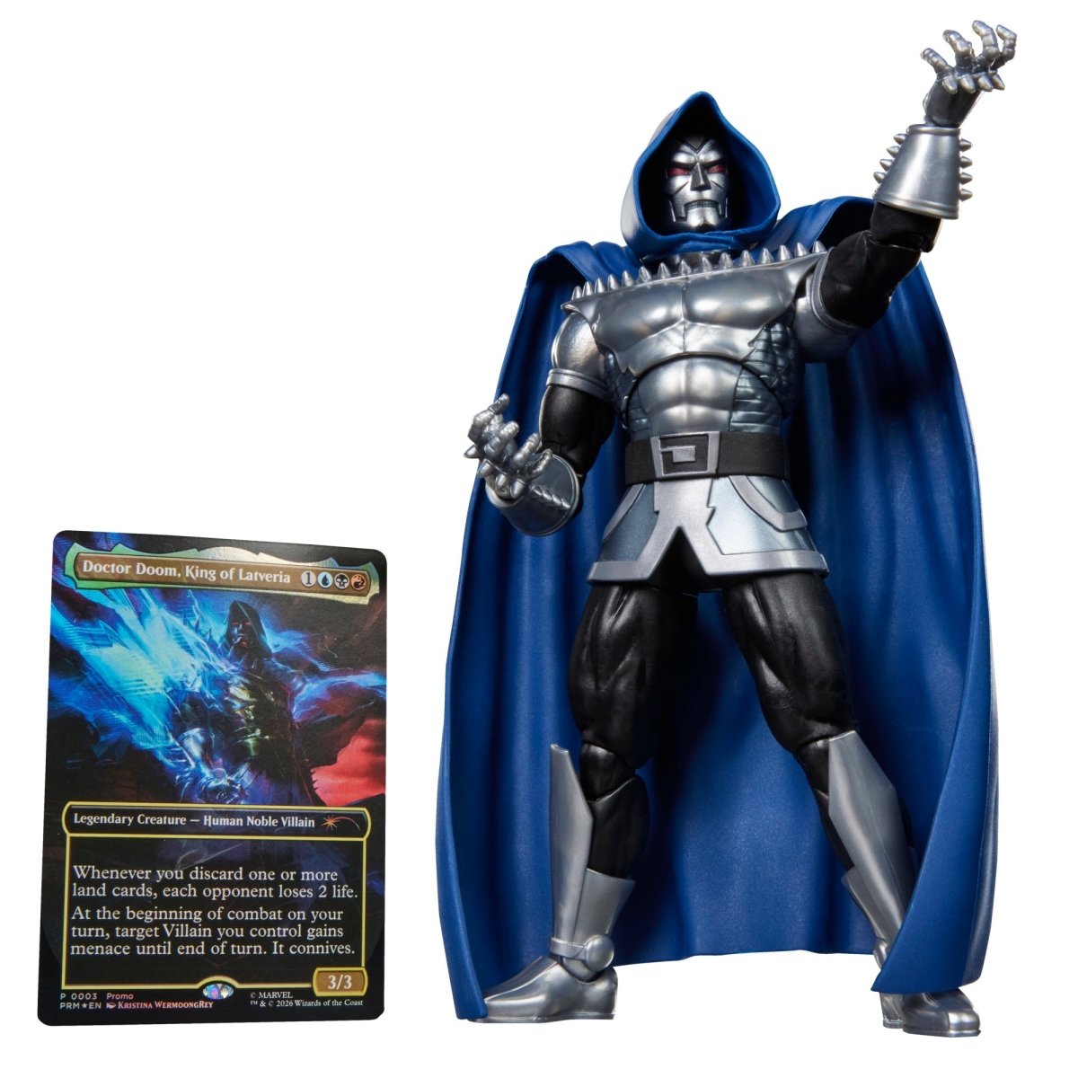 Hasbro Marvel Legends Doctor Doom 2099 – Marvel x Magic: The Gathering 15cm Action Figure