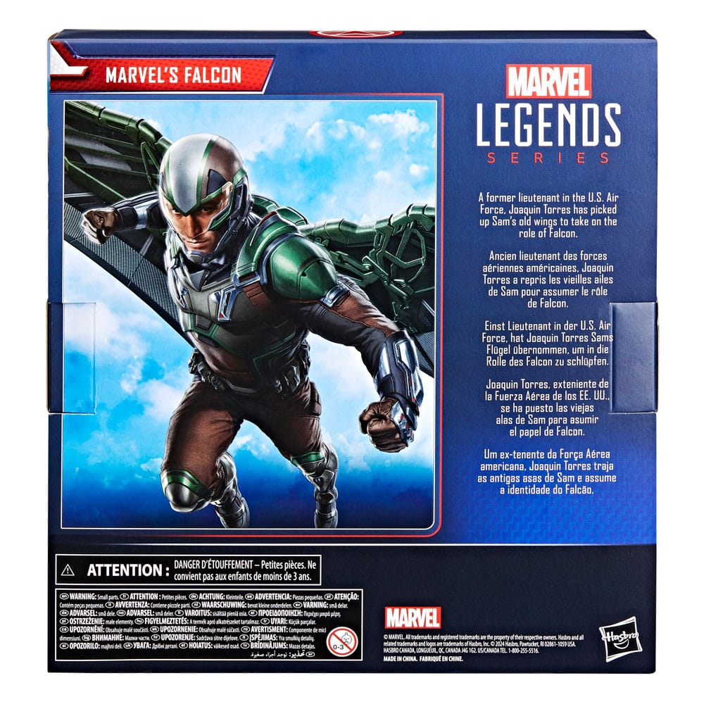 Hasbro Marvel Legends Falcon Brave New World Action Figure by LAB7 Malta, Europe